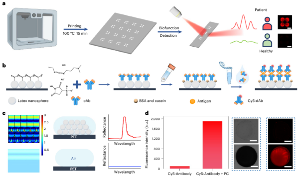 印刷光子晶体生物检测芯片研究获进展